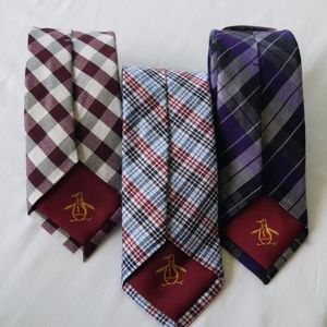 3 Penguin original Neckties